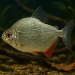 buy red hook silver dollar fish Sailfin (Myleus setiger)  Imperial Tropicals Red Hook Dollar Fish 